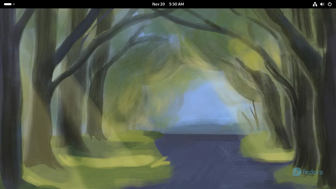 Bild: Desktop des Live Systems